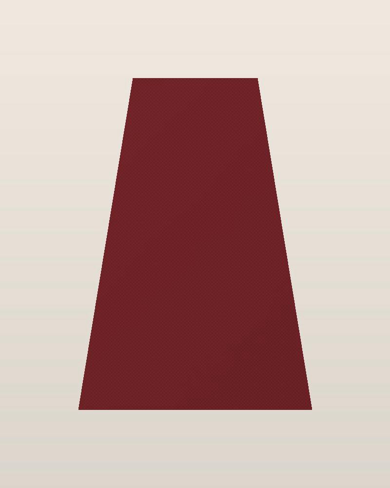 1990s Silk Wrap Midi Skirt — Oxblood, photographed flat