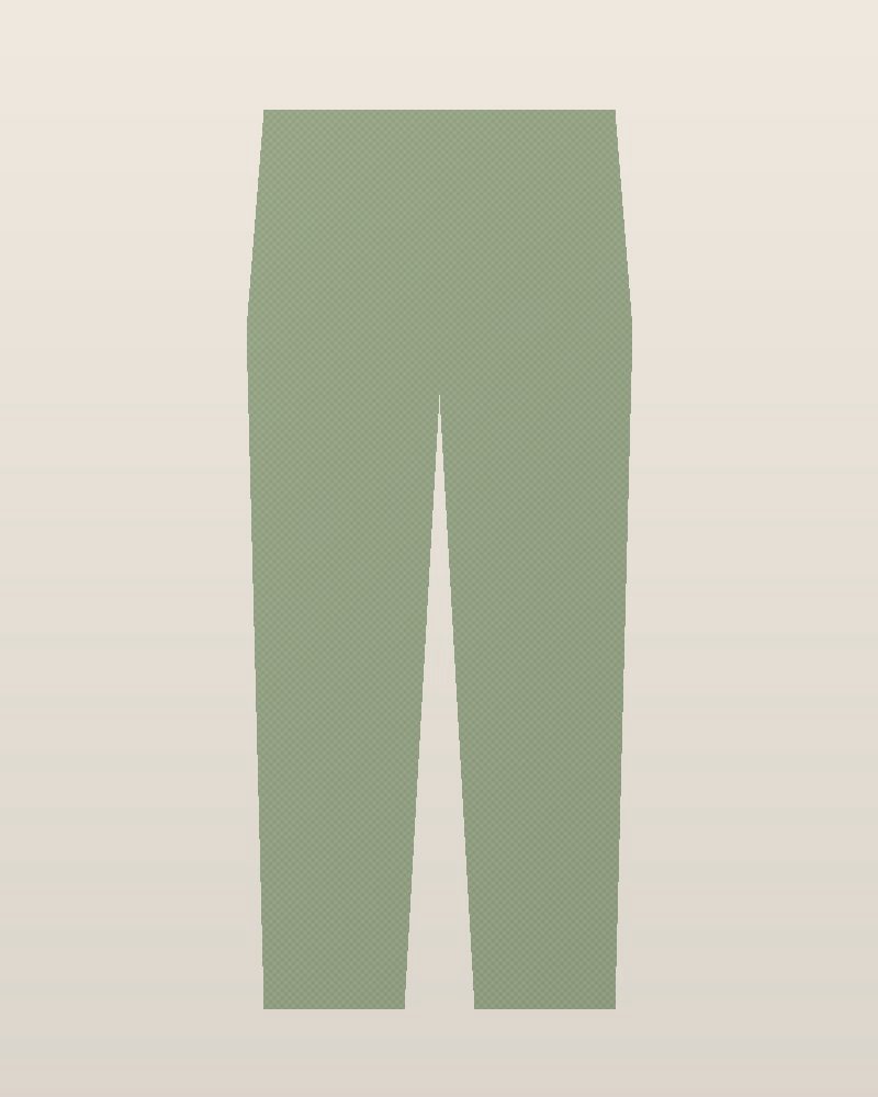 1990s Denim Straight-Leg Jeans — Sage, photographed flat