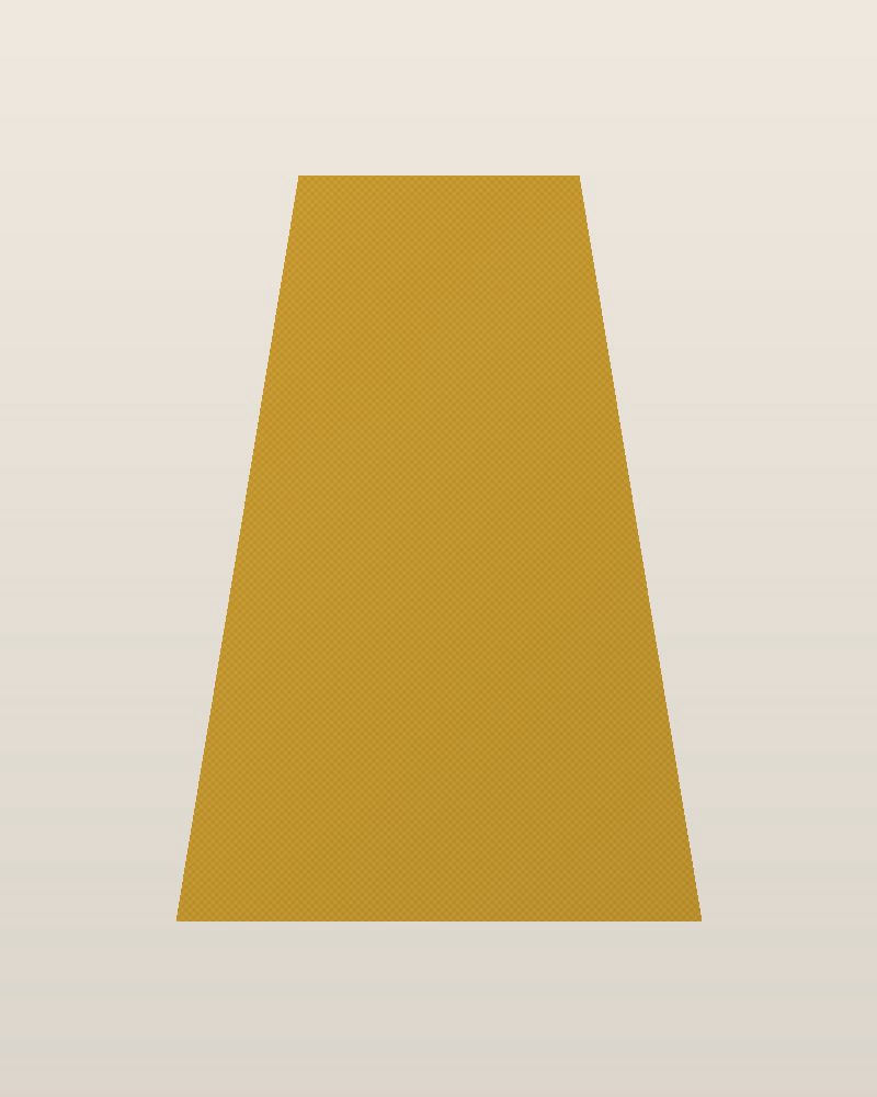 1960s Wool Button-Front Midi Skirt — Mustard, photographed flat