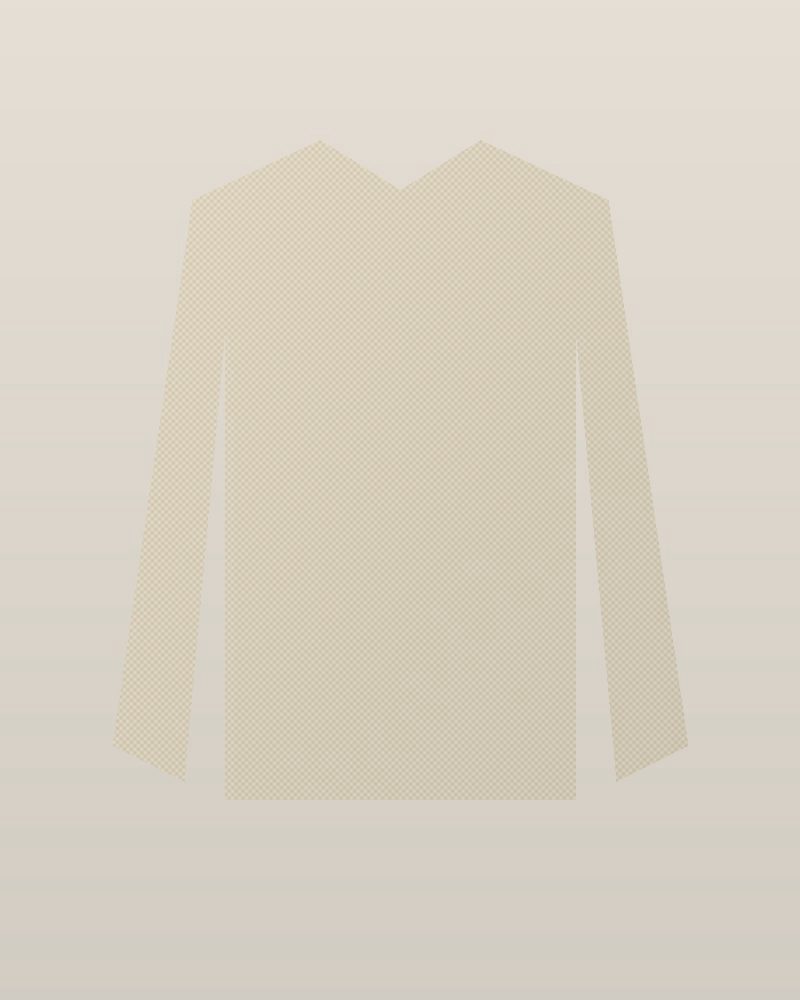 1970s Silk Puff-Sleeve Blouse — Cream, photographed flat