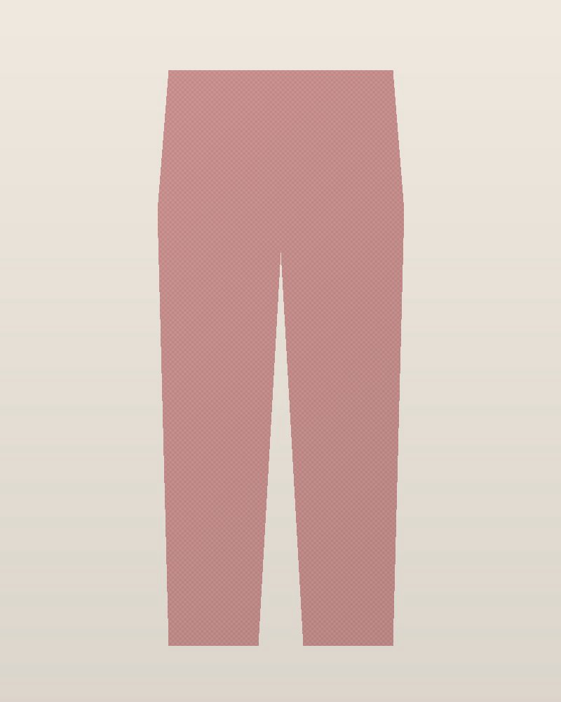1950s Denim Bootcut Jeans — Dusty Rose