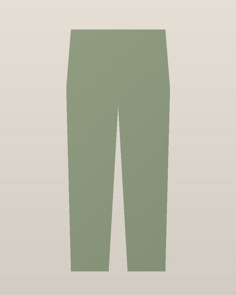 1990s Denim Straight-Leg Jeans — Sage, photographed flat